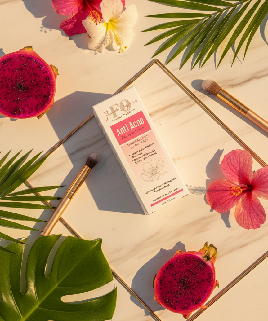 Anti Acne Clarifying Serum in new vibrant setting