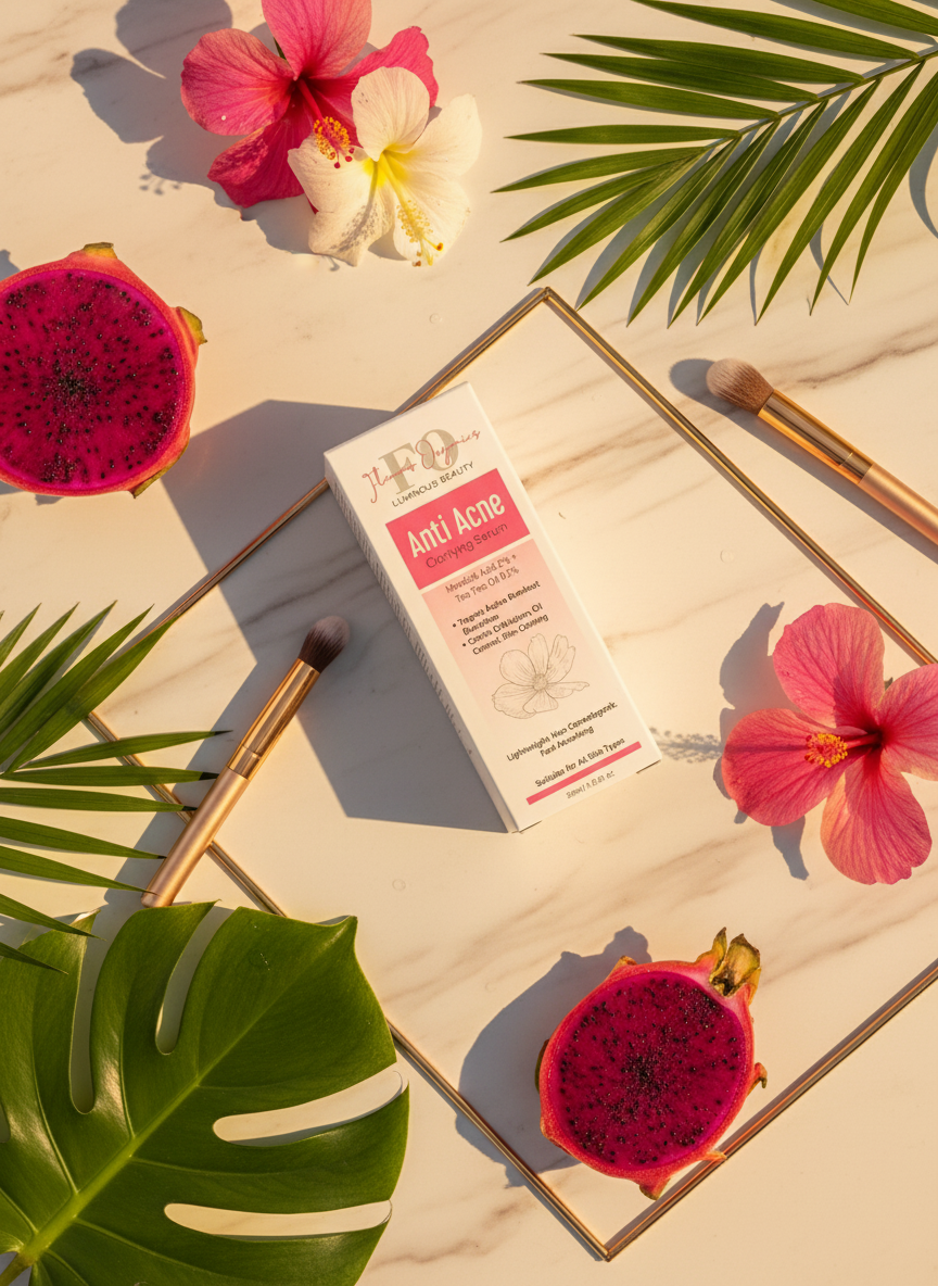 Anti Acne Clarifying Serum in new vibrant setting