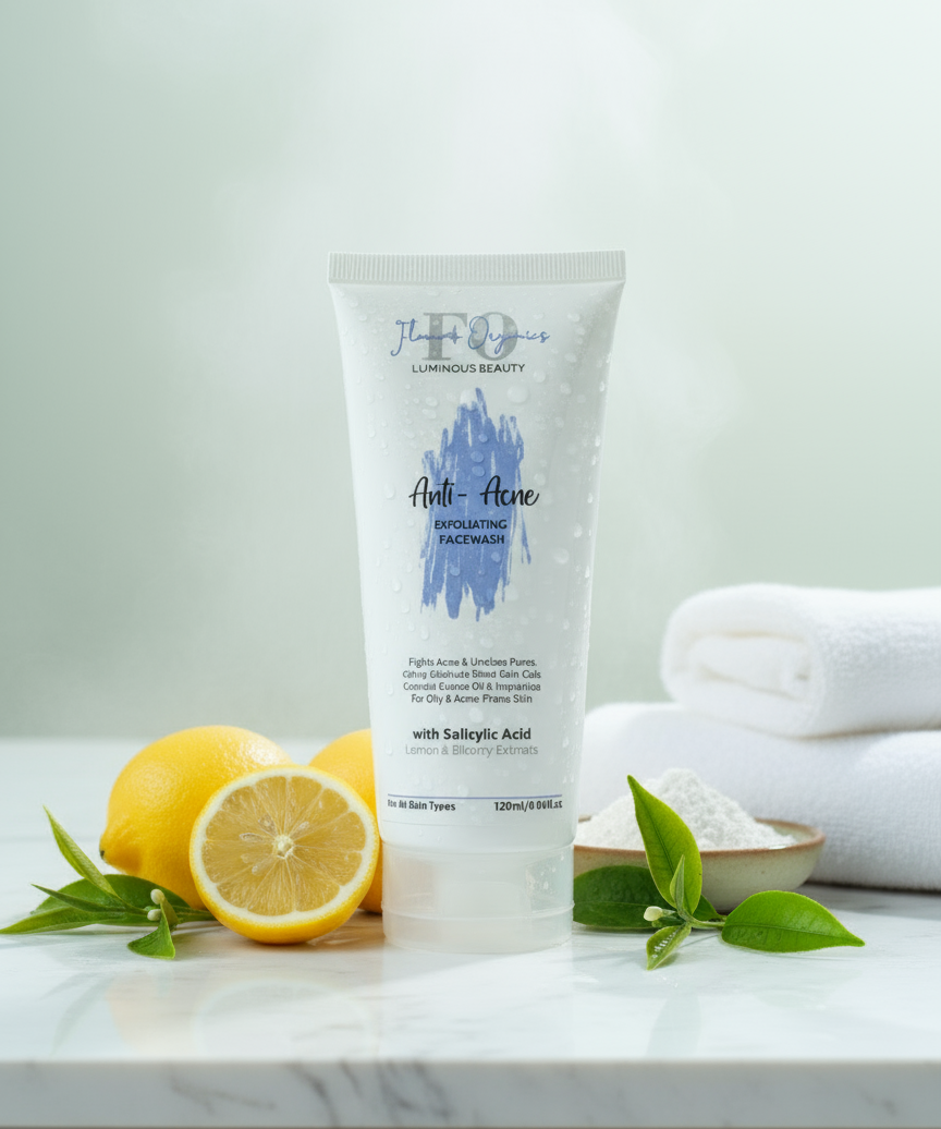 Anti-Acne Facewash spa setting