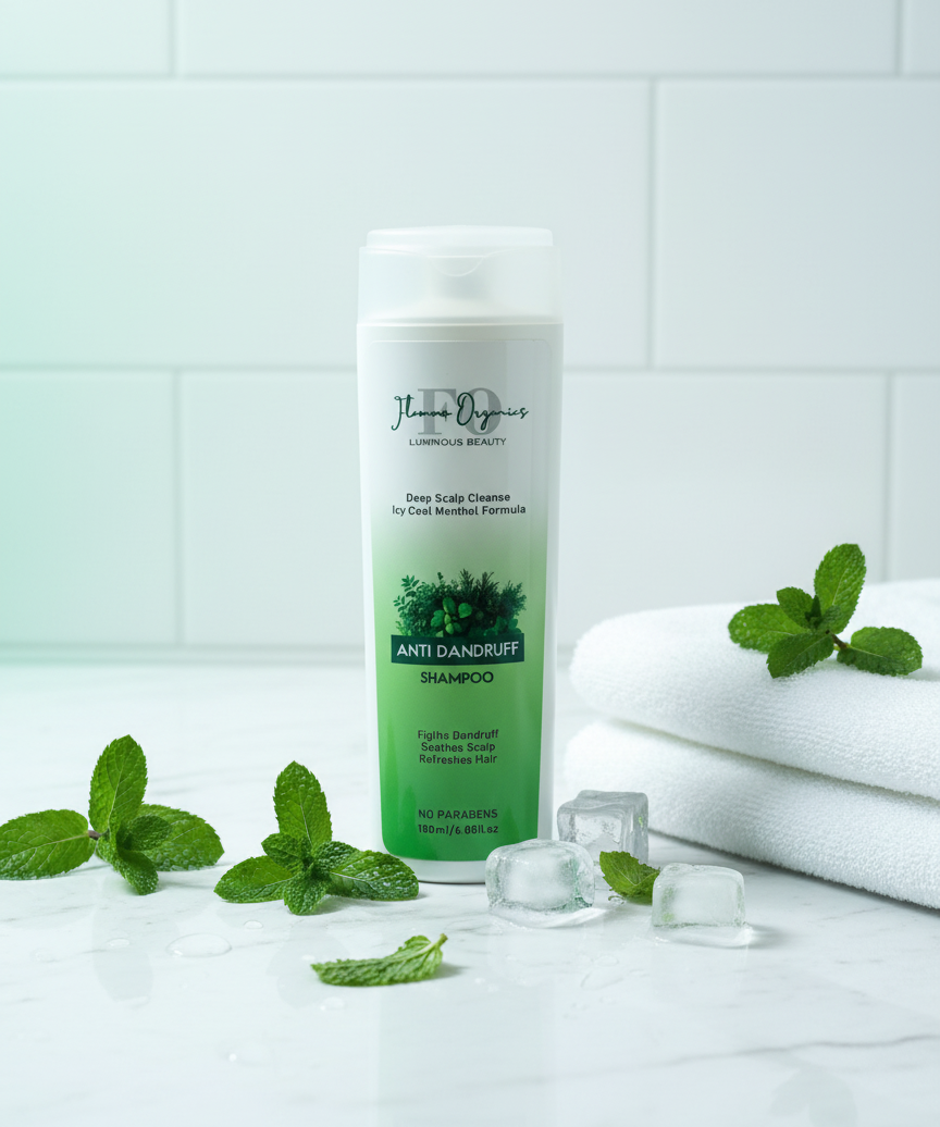 Anti Dandruff Shampoo in fresh setting