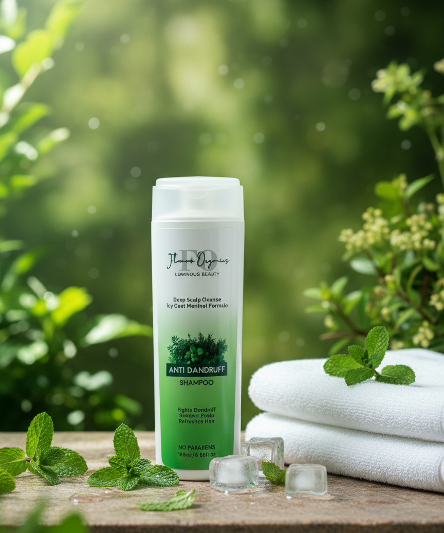 Anti-dandruff shampoo with botanical background