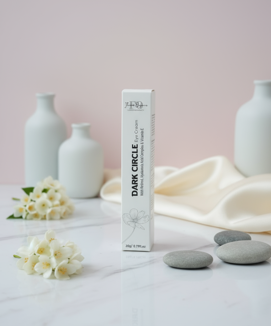 Dark Circle Eye Cream in elegant setting