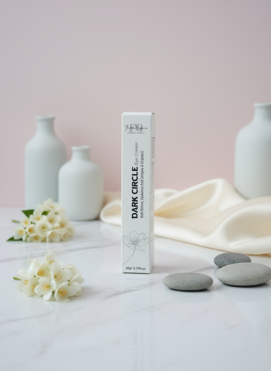 Dark Circle Eye Cream in elegant setting