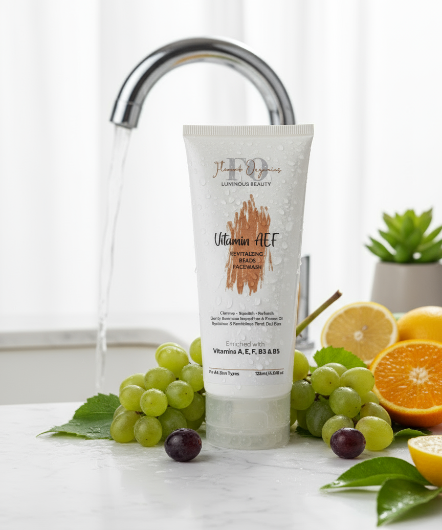 Vitamin AEF Facewash energizing setting
