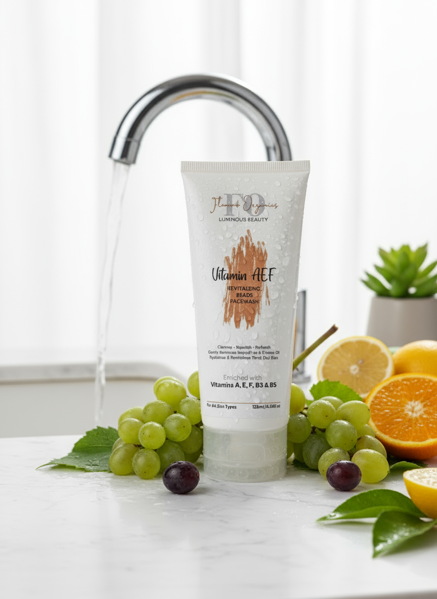 Vitamin AEF Facewash energizing setting