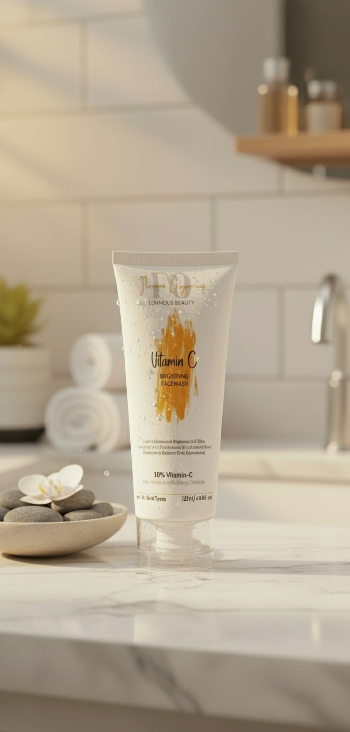 Vitamin C Brightening Face Wash with new background