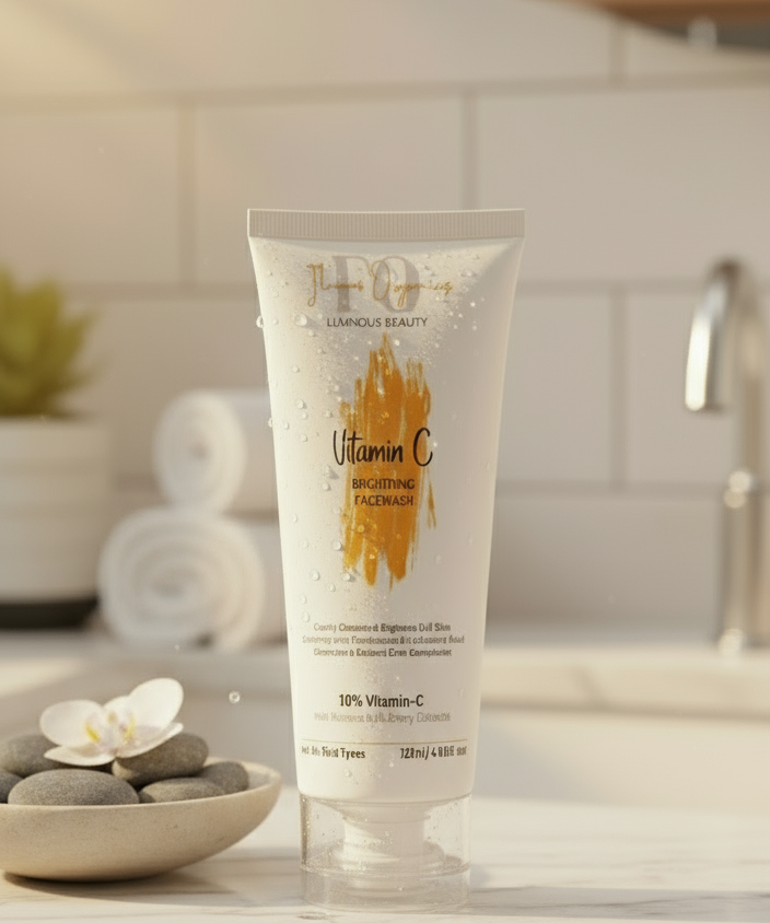 Vitamin C Brightening Face Wash with new background